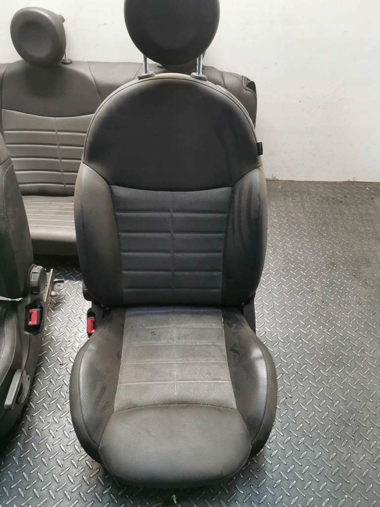 фото №5, Сиденья pół кожа fiat 500 версия uk