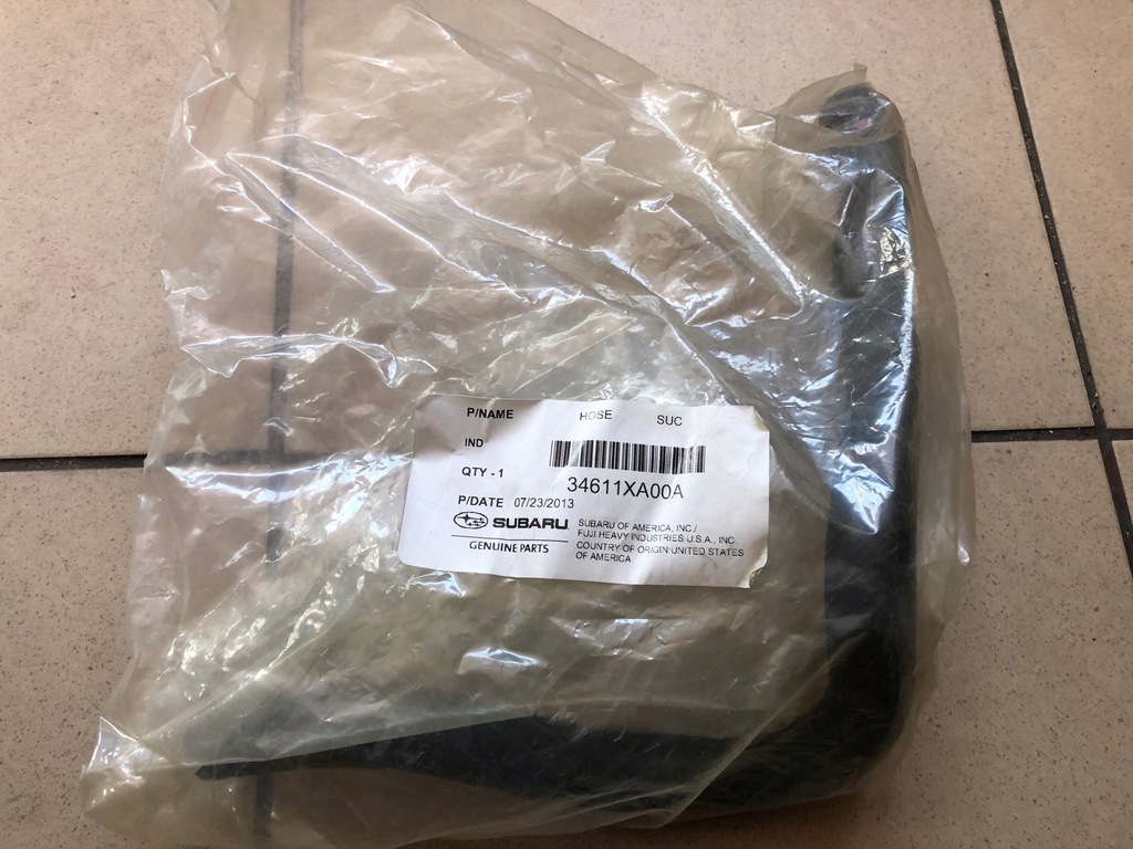 фото №1, Шланг бачок усилителя subaru tribeca