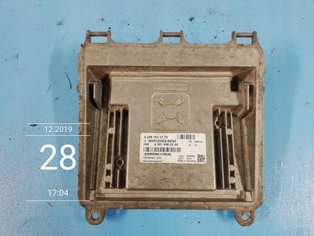 фото №1, Mercedes w169 бортовий комп'ютер блок керування 2661534779