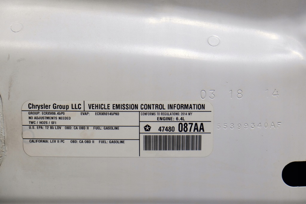 фото №11, Dodge charger srt 2011-2014 капот перед alu usa
