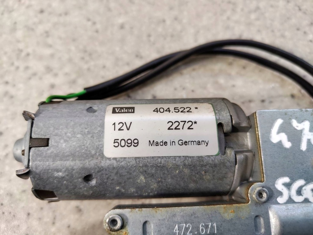фото №4, Моторчик люк renault scenic i rx4 - 404.522 valeo