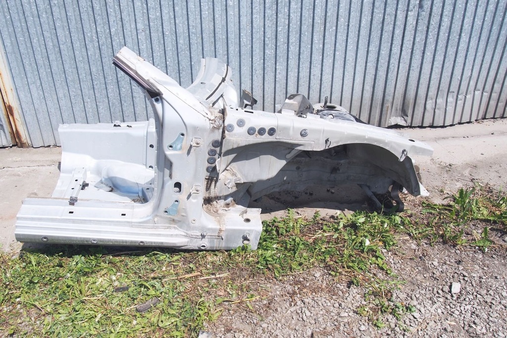 фото №4, Лонжерон порог правый mercedes sl r230 цвет