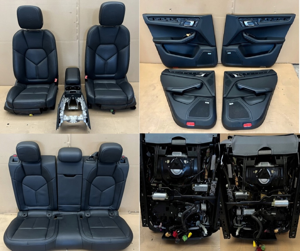 фото №1, Сидіння шкіра модулі підігрів kpl. porsche macan 1