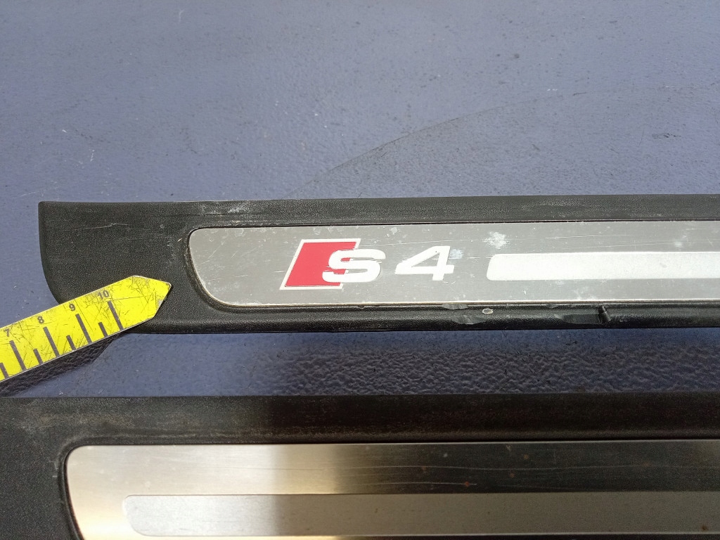 фото №9, Audi s4 a4 b8 накладки пороговые комплект 8k0853373b