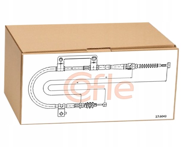 фото №1, Cofle 17.6043 cięgło, гальмо стояночний