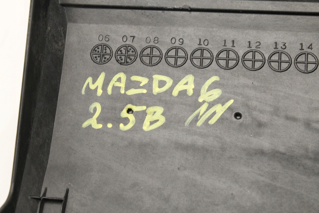 фото №10, Mazda 6 gh 2.5 b крышка двигателя защита верхний