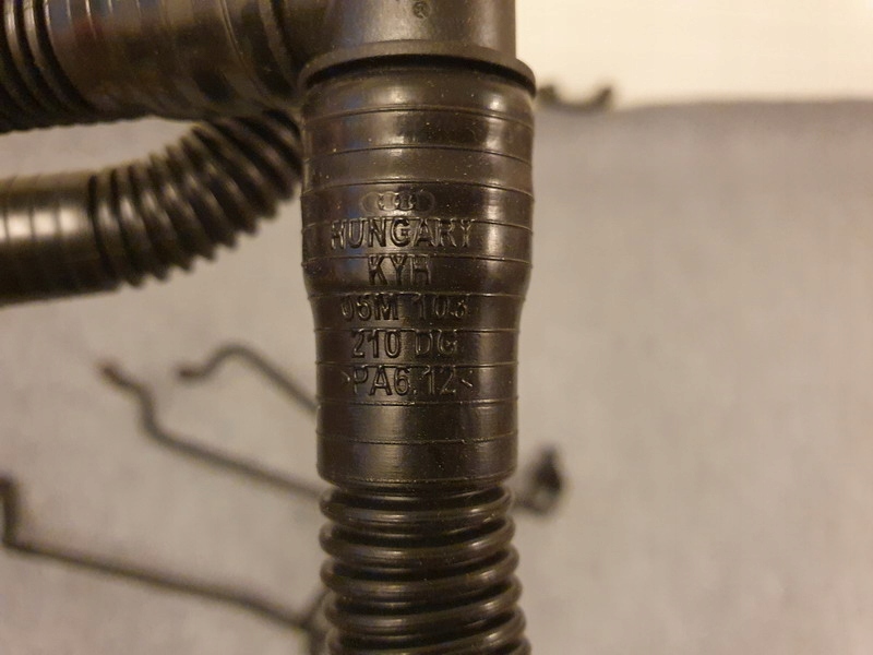 фото №7, Audi q7 q8 06m103210dg wąż труба вентиляційна оригінальний номер