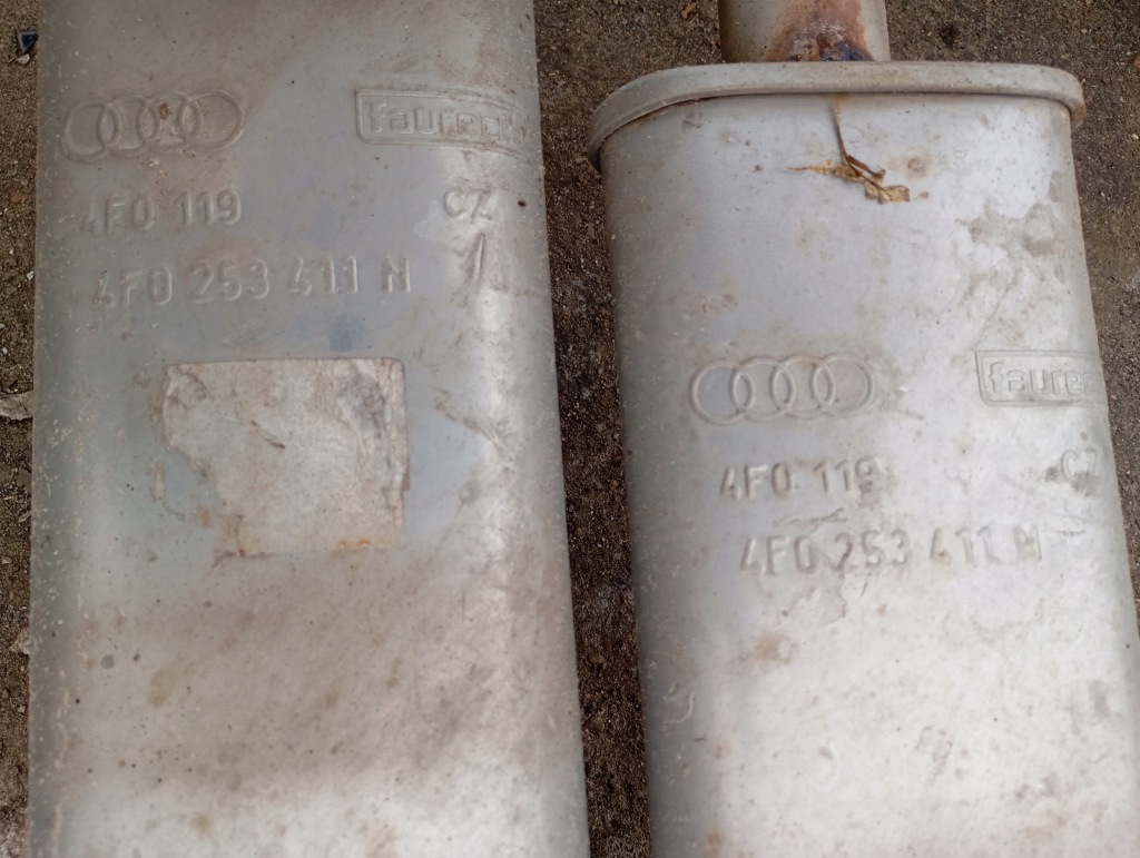 Гаситель выхлоп средний + конечный audi a6 c6 avant 2.0 tfsi 4f0253411n Недорого