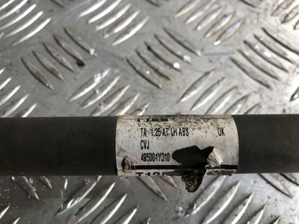 фото №2, Kia picanto привідний вал лівий перед