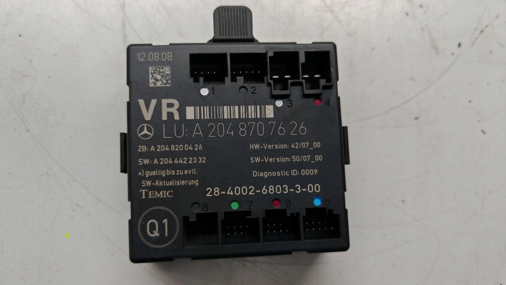 Купить Модуль дверь правый перед mercedes glk x204 w204 a2046801591