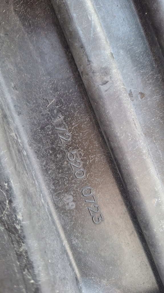 Mercedes sl w172 r172 защита pod бампер передний Недорого