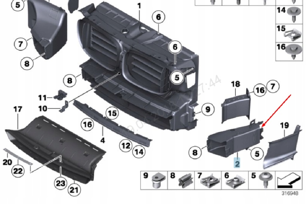 фото №9, Bmw 7 f01 передній правий шланг повітря гальмівний 51747898882 7898882