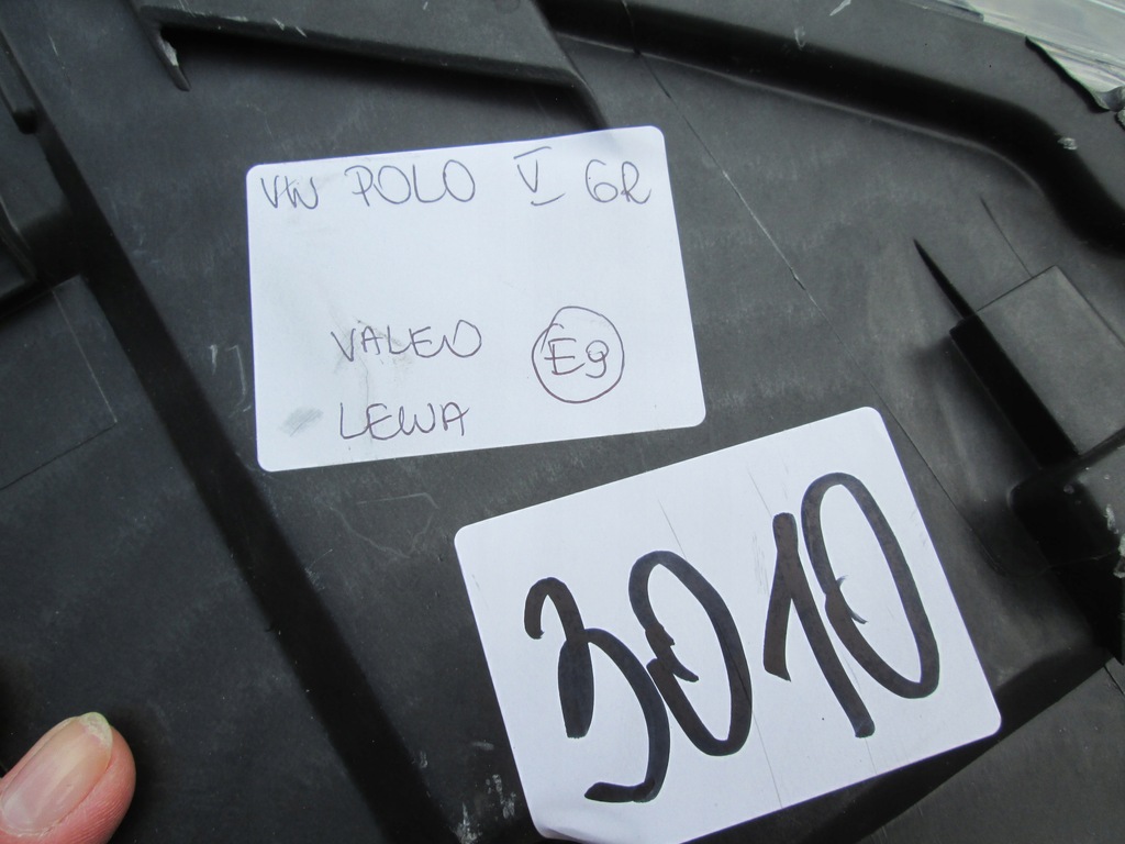 фото №7, Лампа фара лівий vw polo v 5 6r оригінал