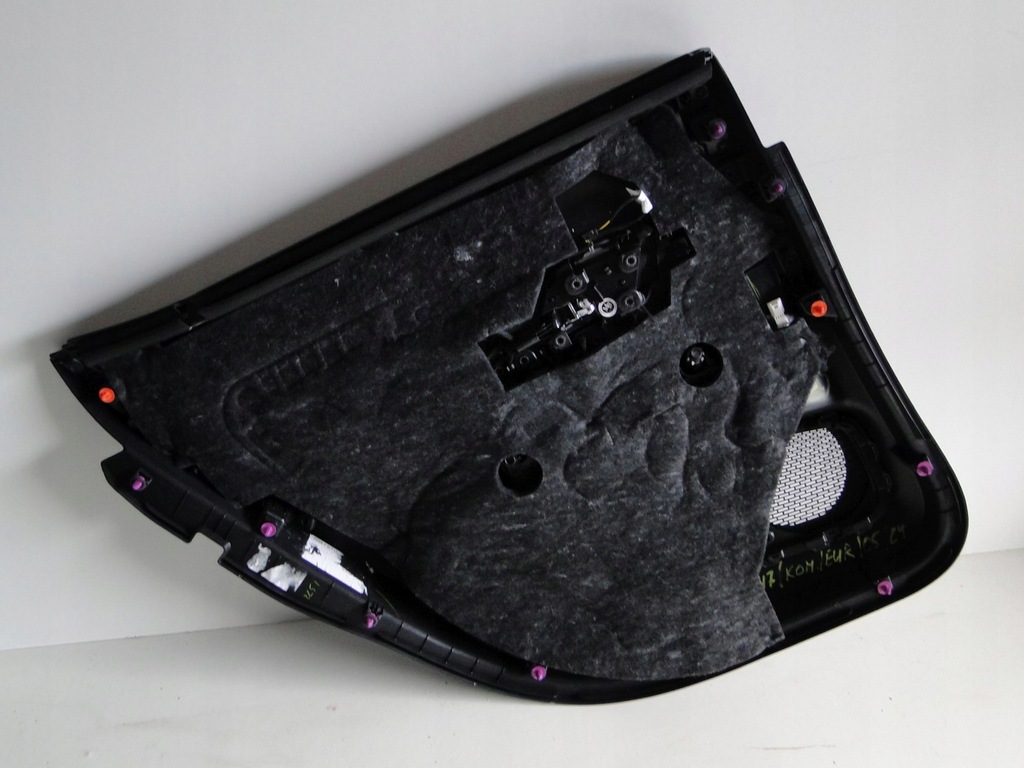 фото №11, Mercedes glb x247 247 оббивка обшивка двері задні праве czerwona nić