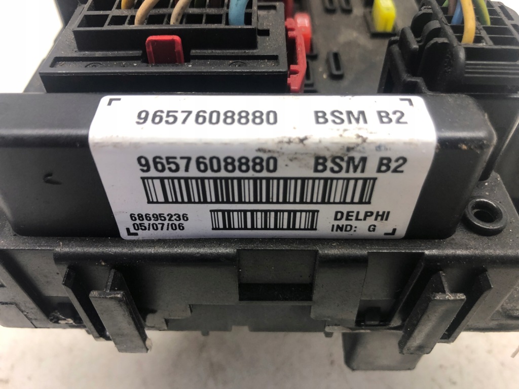 Модуль bsm b2 delphi peugeot citroen 9657608880 європа роз'єми Зі Шроту