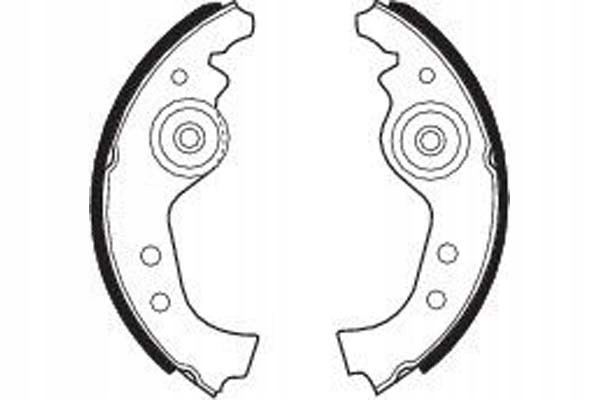 фото №2, Тормозные колодки тормозные с ролик abarth ritmo fiat 126