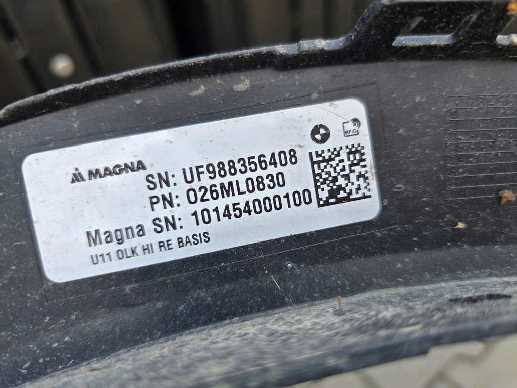 фото №14, Захист молдинг крила права задня bmw x1 u11 9883564