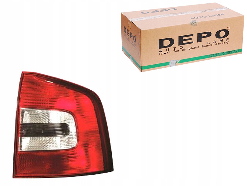 фото №1, Лампа задняя комбинированная skoda octavia ii p21w py21w