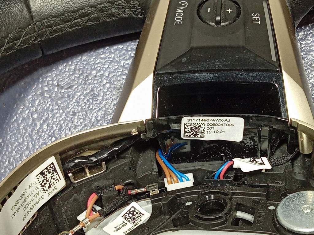 фото №6, Bmw ix i20 воздуховод кожа мультифункция