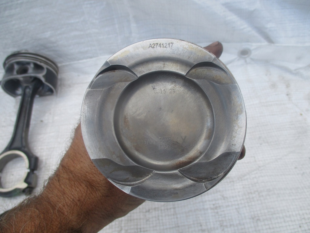 фото №9, Mercedes c- w204 w205 w212 поршень шатун 1.6 cgi