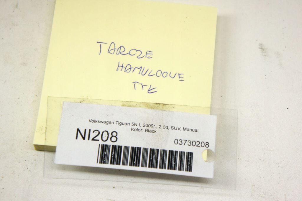 фото №8, Ni208 vw tiguan i 5n 2.0d гальмівні диски задня комплект