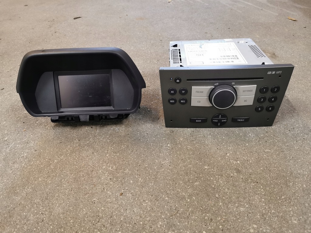 фото №1, Радио дисплей opel meriva