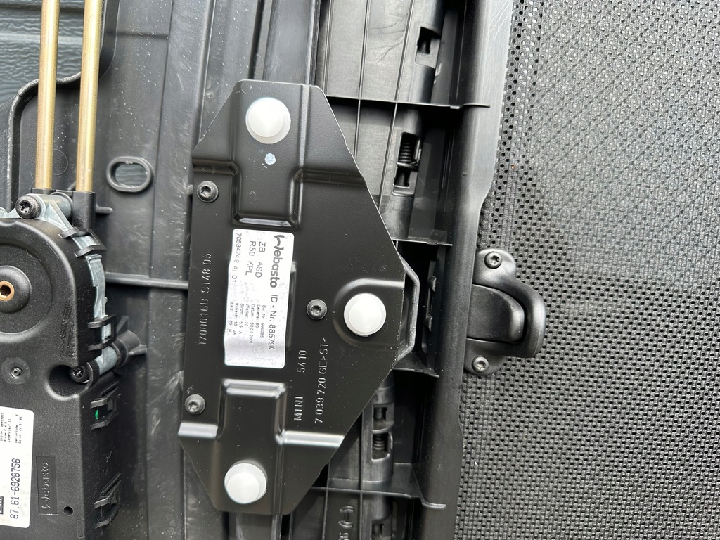 фото №7, Mini cooper r50 люк панорама исправные шторки моторчик