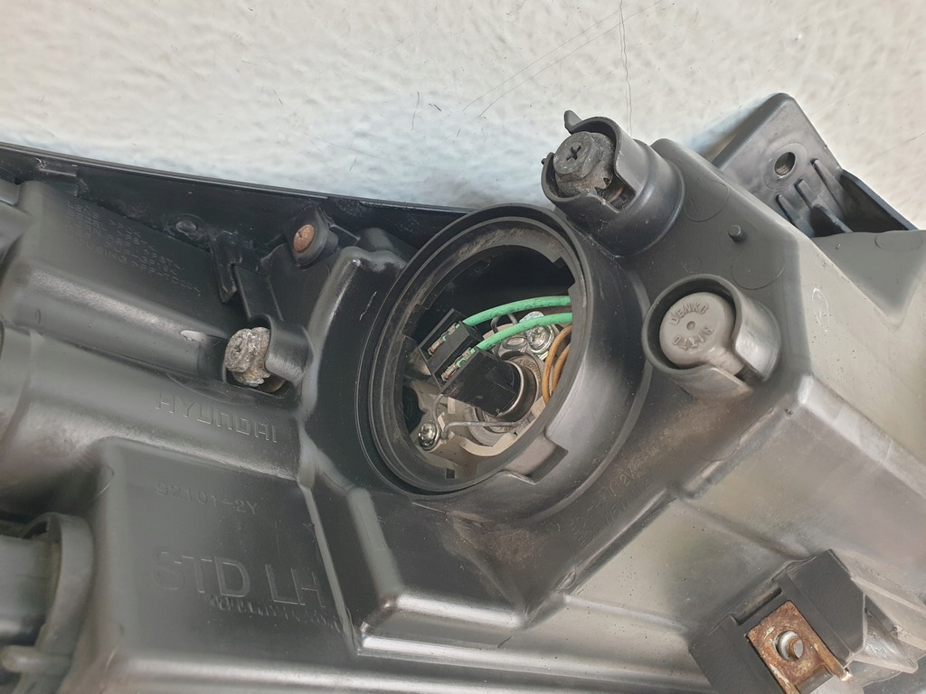 фото №9, Hyundai ix35 09-13 лампа левая передняя uk orginał