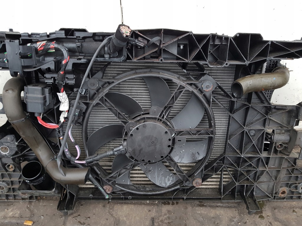 Renault megane 3 3 рестайлинг  14-16r 1.6 dci ремень передний радиатор вентилятор Оригинал