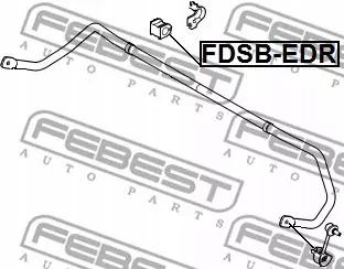 фото №3, Febest fdsb-edr подвеска, стабилизатор