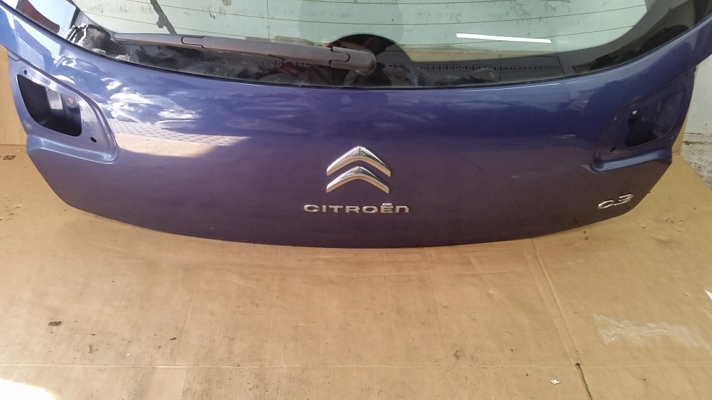 фото №2, Крышка багажника задняя задняя citroen c3 ii 09-22 kod kvc