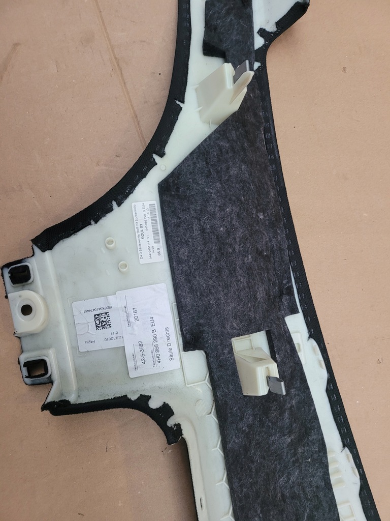 фото №4, Audi a8 4h обивка стойка правая 4h0868290b