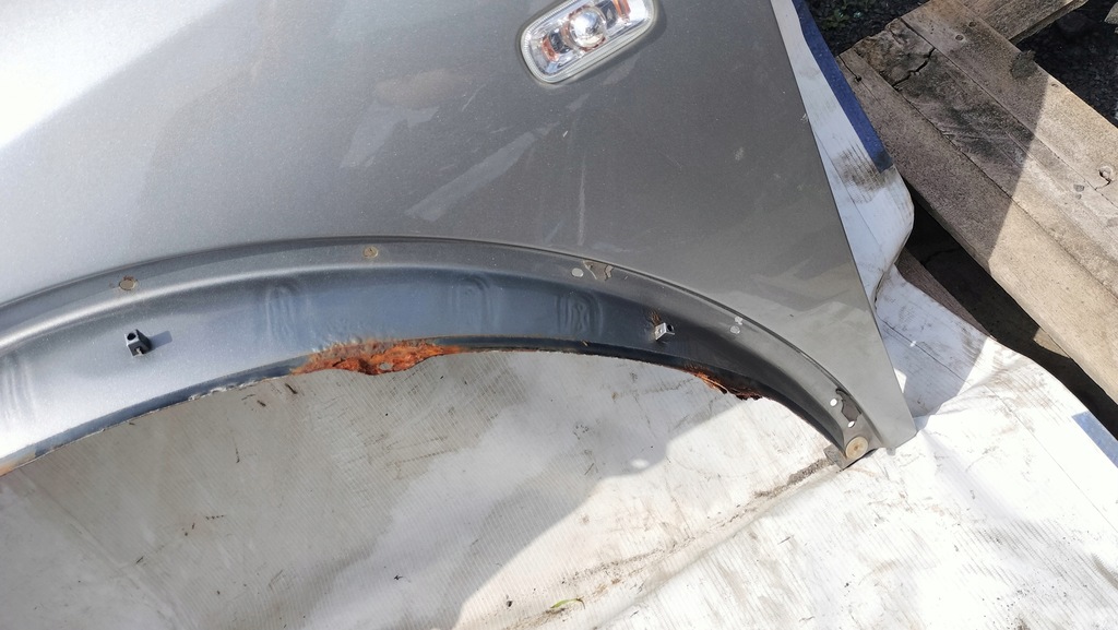 фото №12, Audi a6 c5 крыло левый szary графит allroad