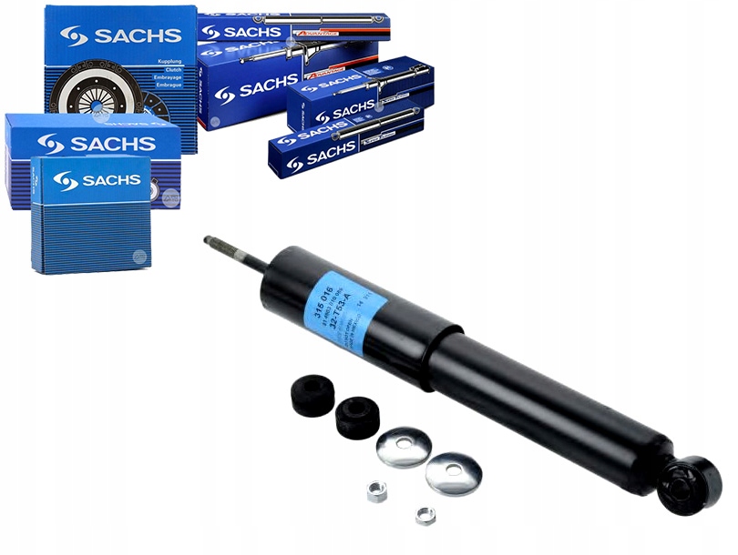 фото №1, Sachs амортизатор перед/зад l/p toyota hiace iv 2.