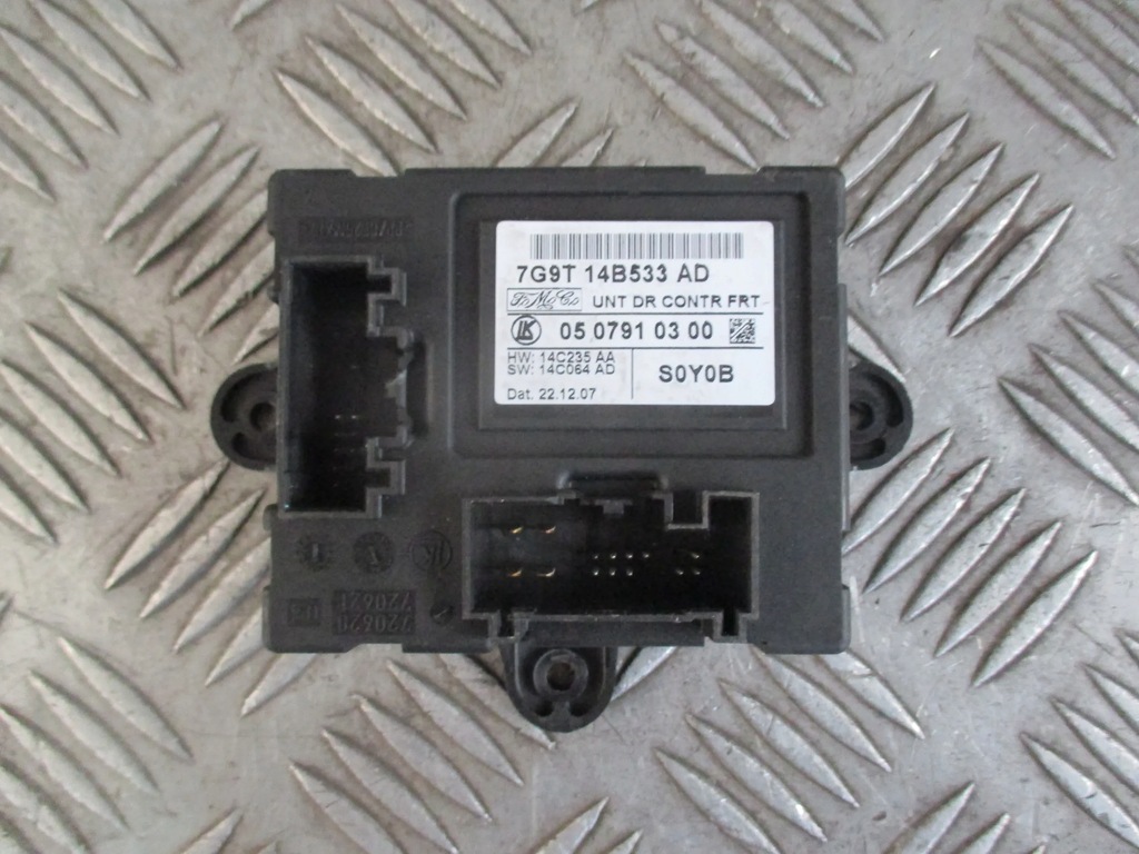 фото №1, Модуль дверь левый перед ford mondeo iv 06-10r