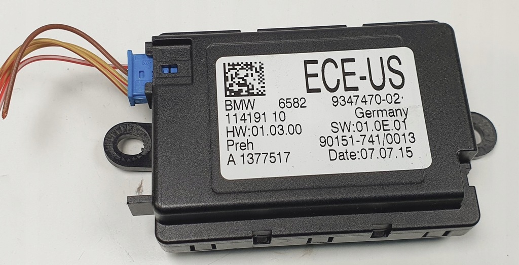 фото №1, Модуль блок керування idrive bmw 5 f07 9347470