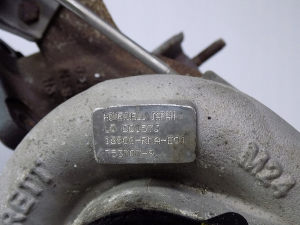 фото №6, Honda fr-v 2.2 i-ctdi турбіна 18900-rma-e01