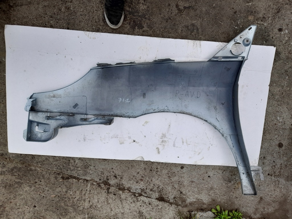 фото №12, Peugeot 807 крила правий перед передній eyl