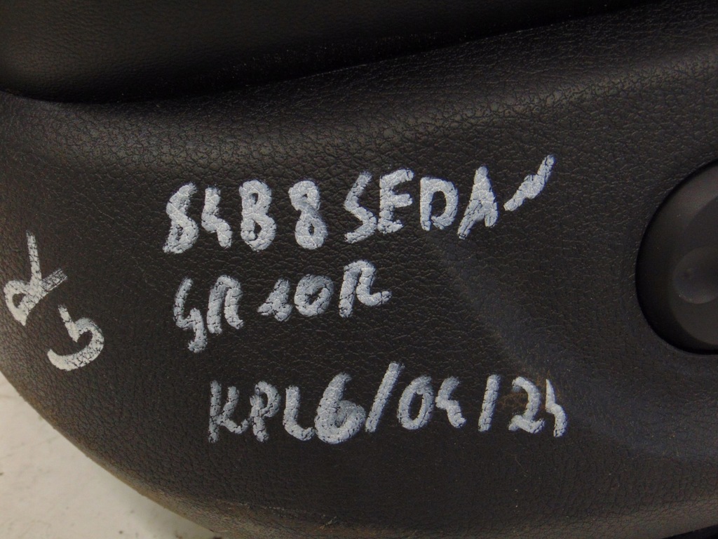 фото №16, Сидіння сидіння заднє сидіння спинка шкіра алькантара audi s4 b8 sedan