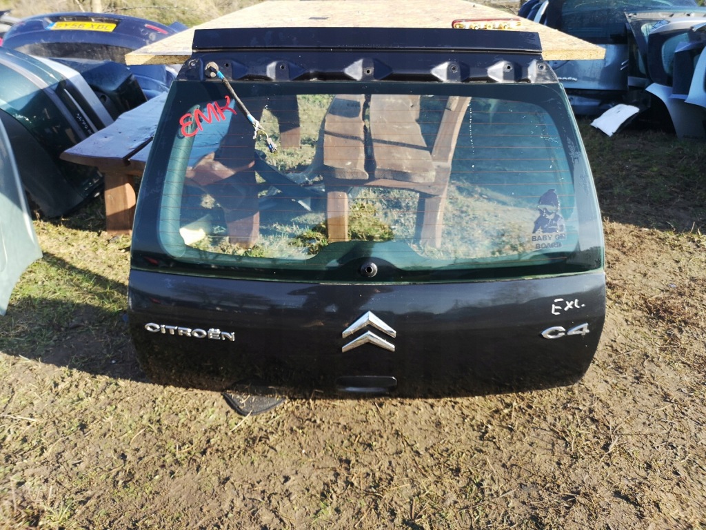фото №2, Citroen c4 крышка багажника задняя задняя exl
