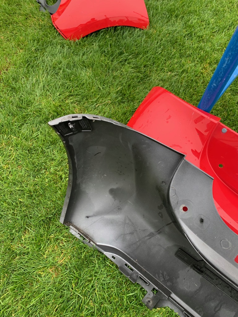 фото №3, Smart fortwo a453 14 - бампер задняя оригинал