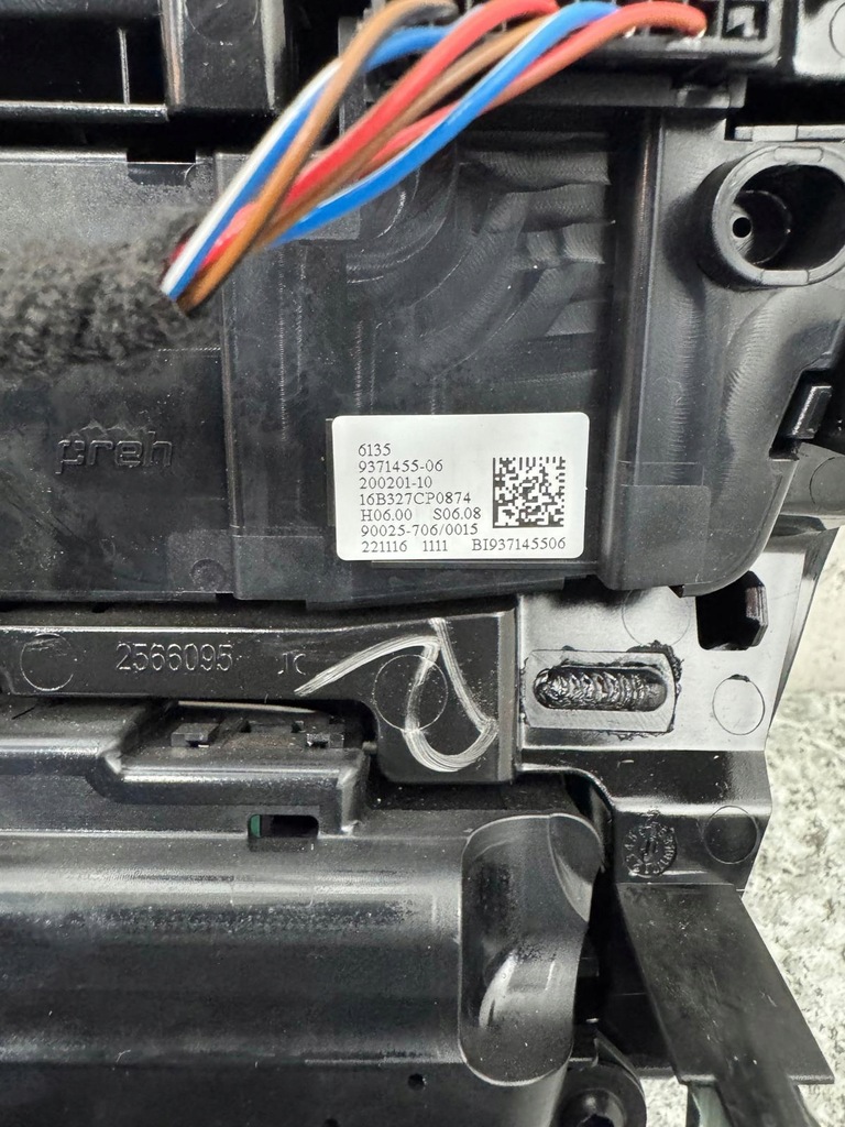 фото №5, Панель радіо обдув bmw x1 f48 2015-2018 9371455-06