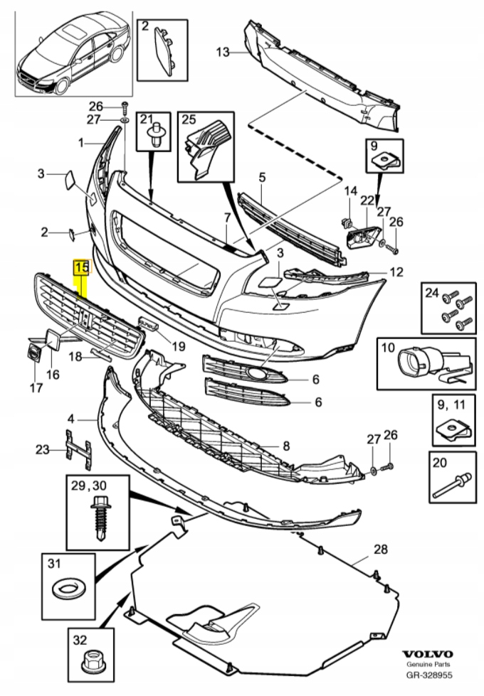фото №2, Решётка радиатора volvo решётка радиатора радиатора rdesign volvo s40 v50