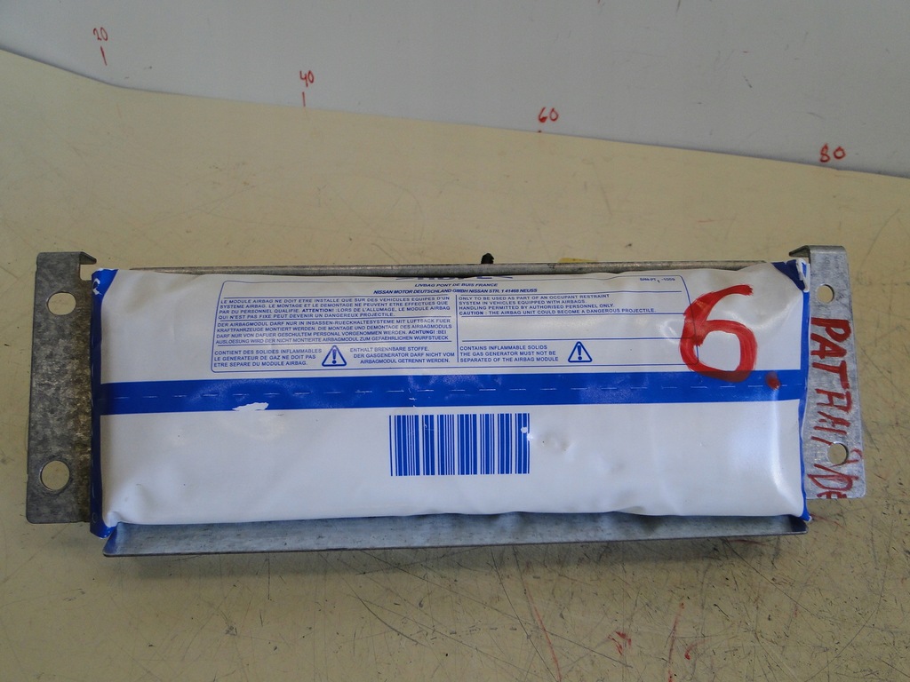 фото №1, Pathfinder r51 подушка подушка безопасности пассажира