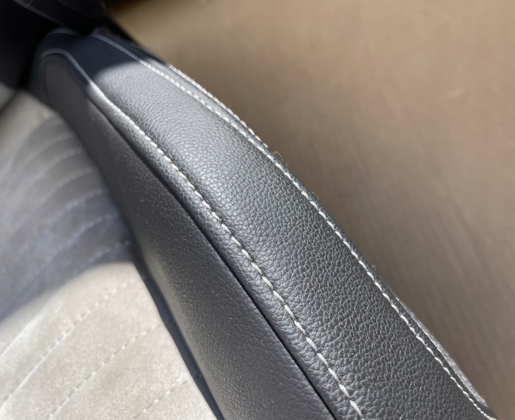 фото №6, Сидіння заднє сидіння passat b8 kombi jak nowe ergo комфорт jak nowe шкіра alcantar