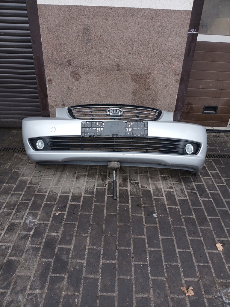 фото №11, Бампер передний kompletny kia magentis ii 05-08 цвет 3d серебристый