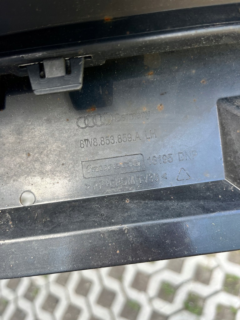 фото №8, Накладки пороговые накладки боковой audi a5 b9 s5 8w8 s-line l+p sportback ly9t