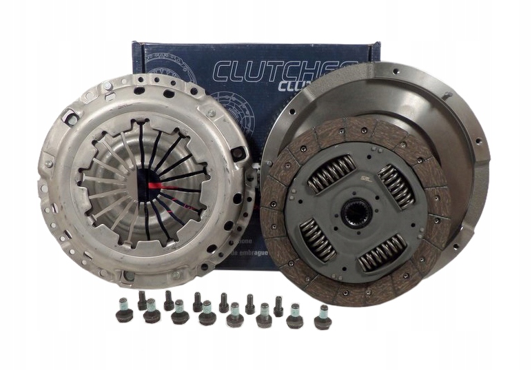 фото №1, Колесо маховик + сцепление ford transit connect 1.8