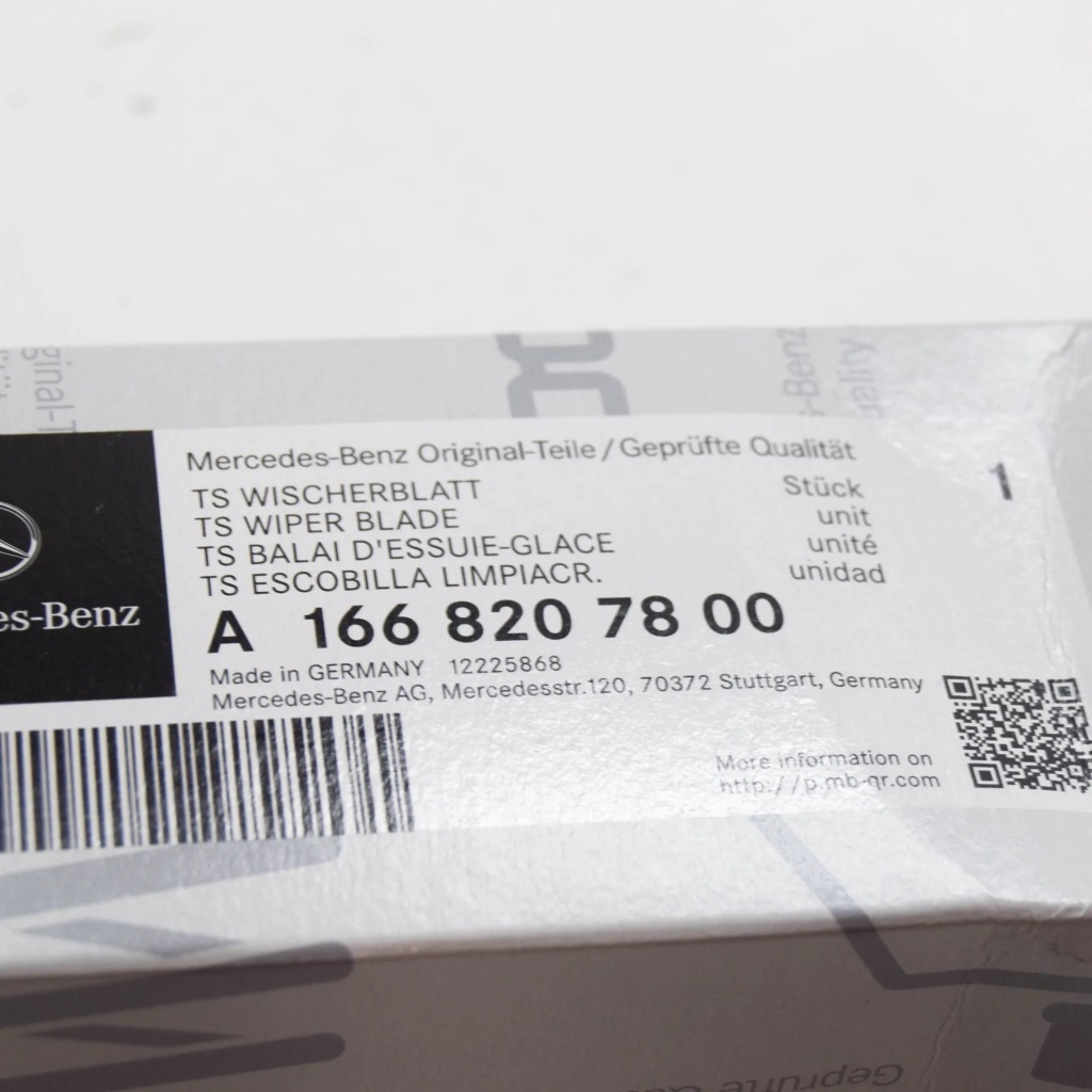 Mercedes-benz gle w166 набір двірник передніх lhd a1668207800 Зі Шроту