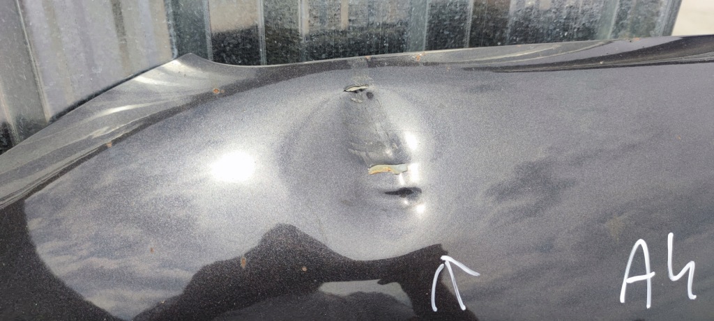 Капот крышка двигателя audi a4 b8 lz7l uszk. 08-11 Цена